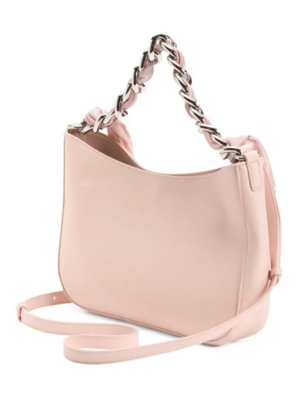 ARMANI EXCHANGE Medium Logo Hobo With Chain Strap And Crossbody Strap